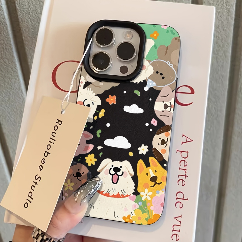 Phone Cases Galaxy A16 5G - Niedliche Welpen-Vollschutz-Handyhülle für Samsung Galaxy S25