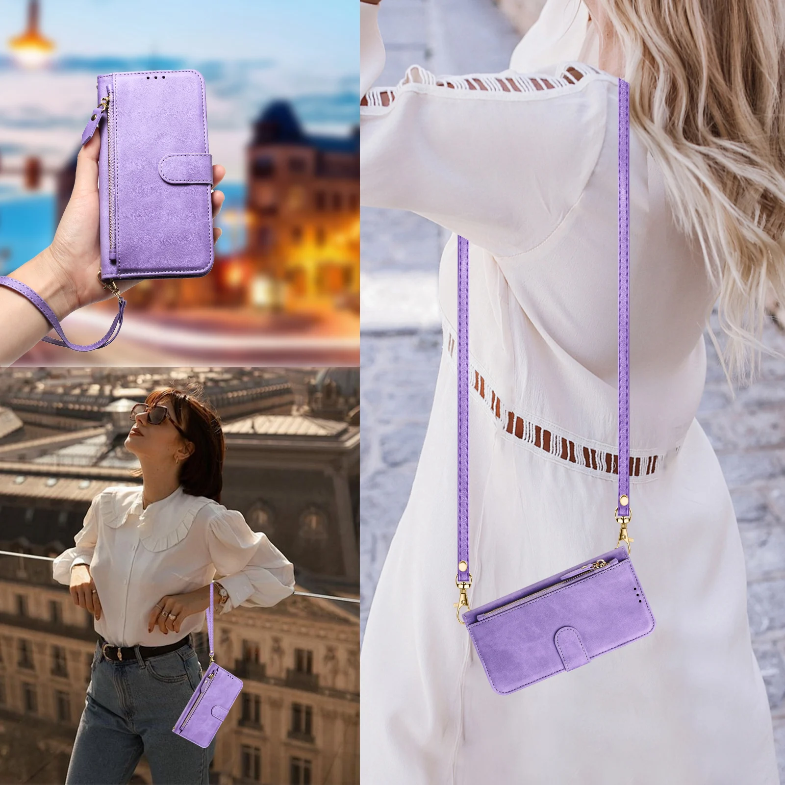 Flip Leather Case - Leder-Brieftaschenhülle für POCO X7 Pro 5G