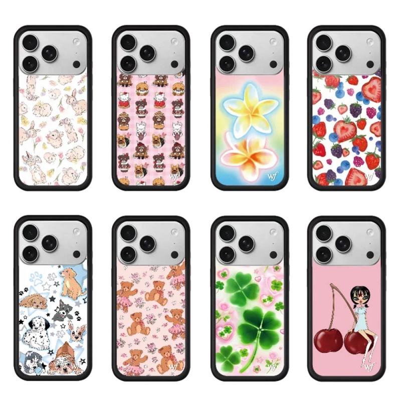 Phone Cases Wildflower - Wildflower Erdbeer-Kirsch-Pastell-Plumeria Handyhülle für iPhone 12