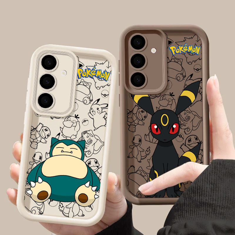 Phone Cases Samsung - Snorlaxs Umbreons P-Pokemons Anime S26 Ultra