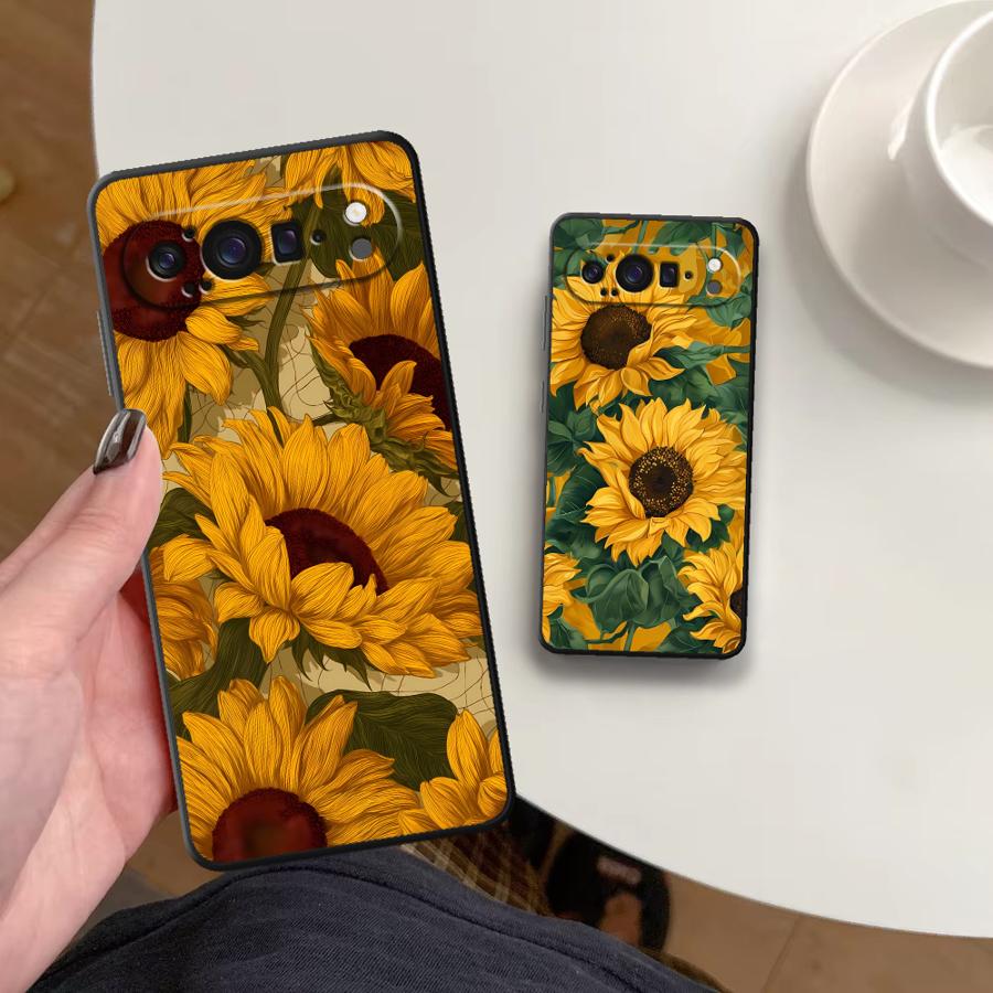 Phone Cases Pixel 10 Pro - Sunflower Sea Funda Handyhülle für Google