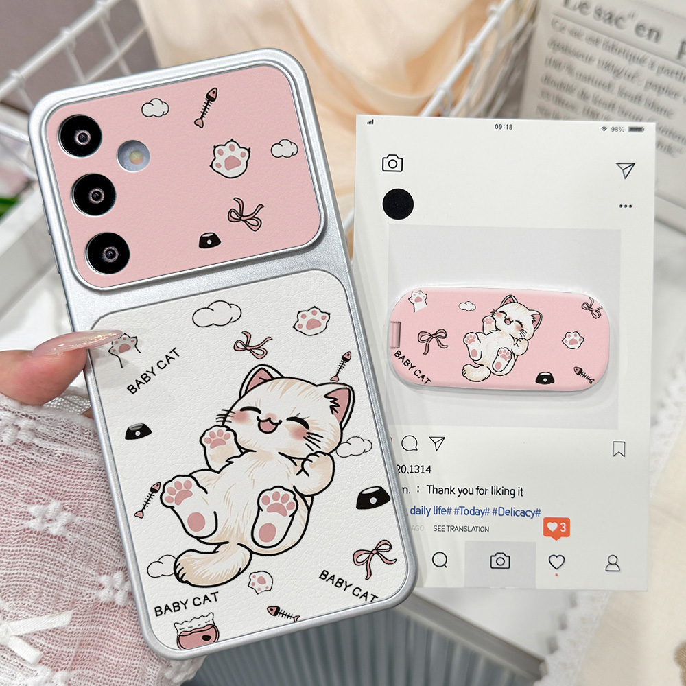 Cute Anime Case - Cartoon Niedliche Katzen-Handyhülle für Samsung A57