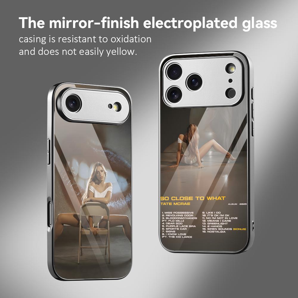 Phone Cases Metal - Singer T-Tate McRae Handyhülle für iPhone