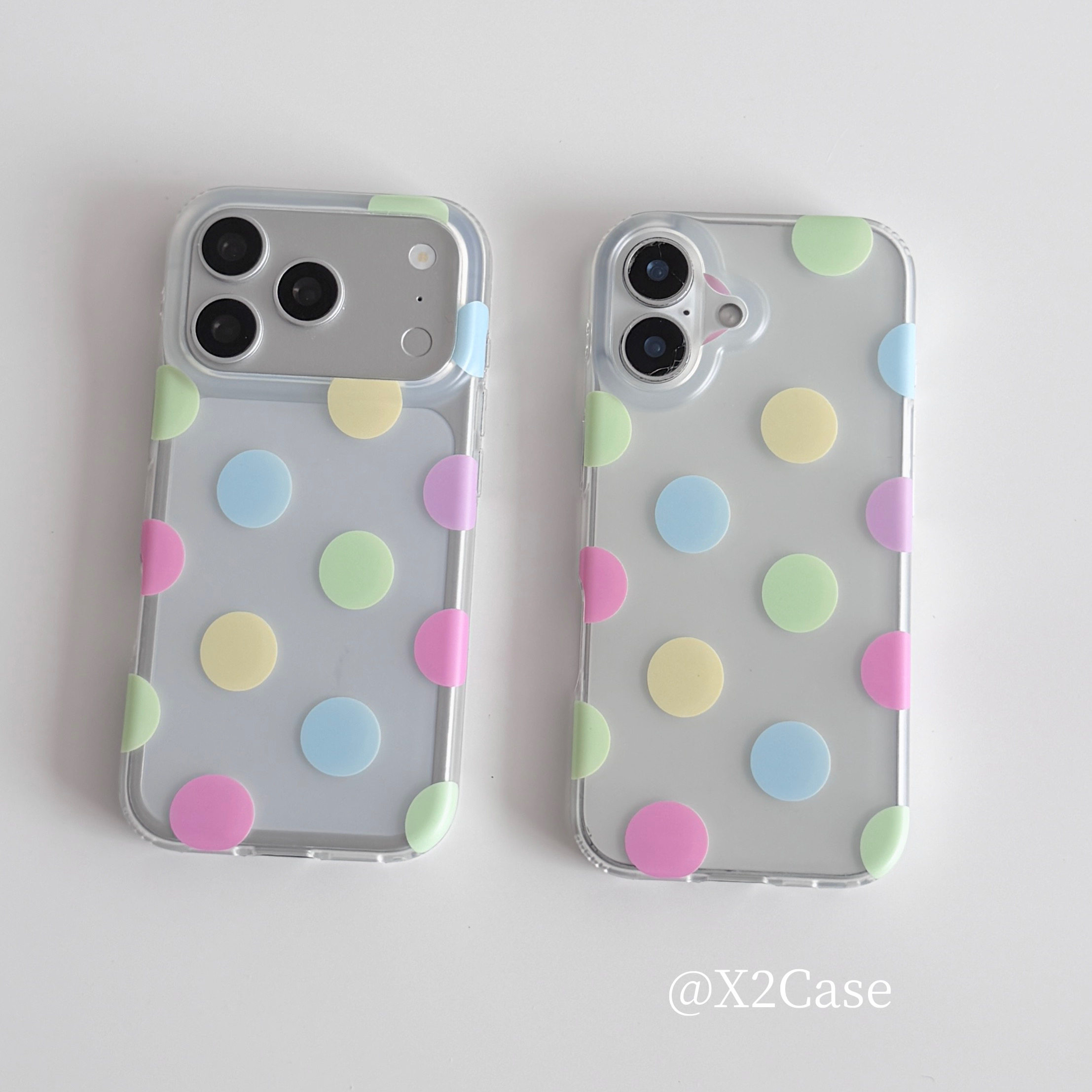 Phone Cases Xr Iphone - Korea Ins Bunte Polka Dots Matte