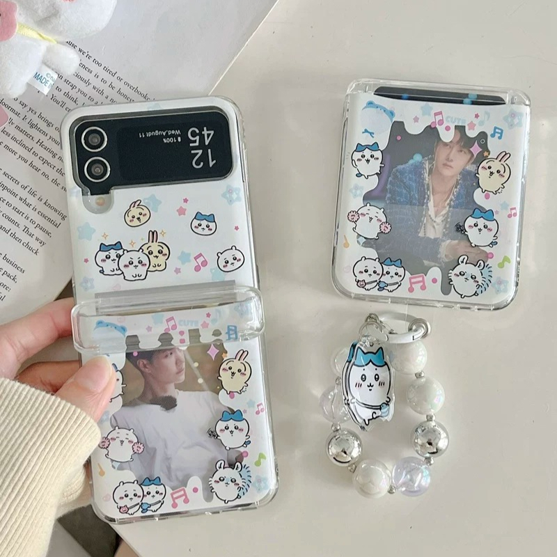Cute Anime Case - Niedliche Cartoon Japan Anime Chiikawa Kartenetui-Handyhülle
