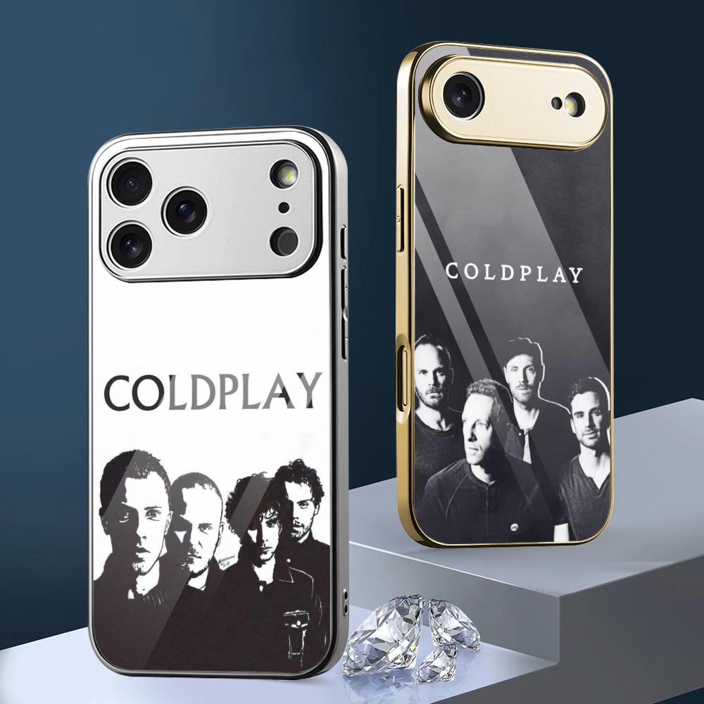 Phone Cases Metal - C-Coldplay Rapper Coole Handyhülle für iPhone