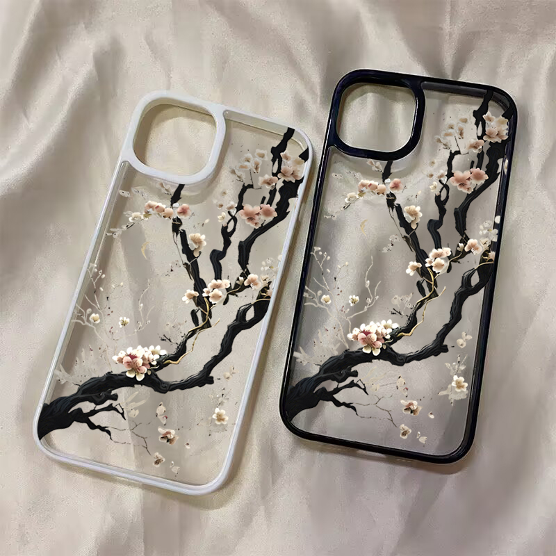 Phone Cases Galaxy A16 5G - Künstlerische Hülle mit chinesischem Pflaumenblütenmuster für