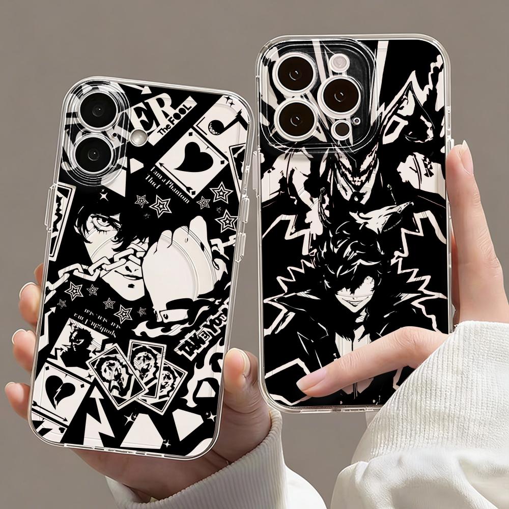 Phone Cases Iphone 16 Pro Max - Game P-Persona 5 Handyhülle Magnetische Transparente