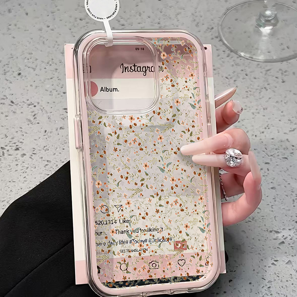 Phone Cases Xr Iphone - Wildblumen Transparente Handyhülle für iPhone 17