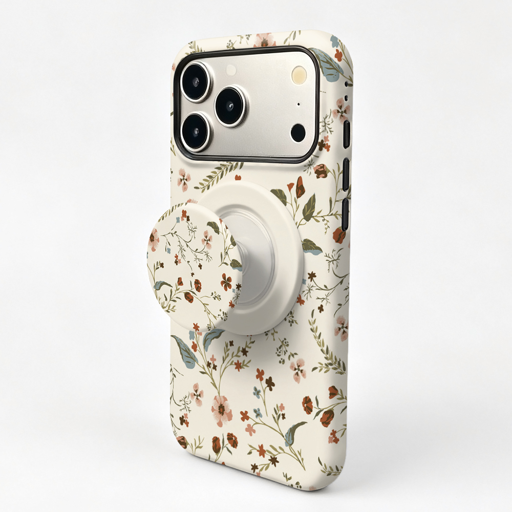 Huawei Pura 70 - Niedliche Blumen-Magnet-Hülle für Huawei Pura 80