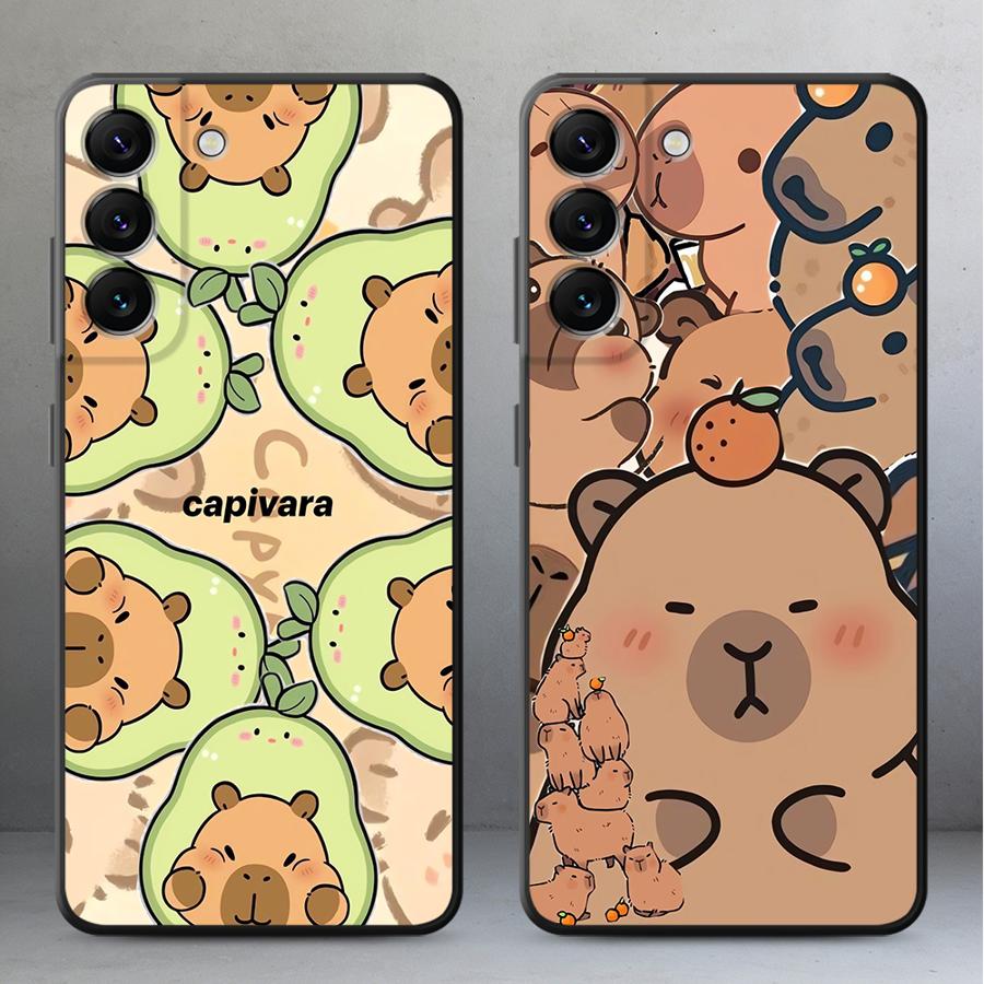 Phone Cases Samsung - Bunte Capybara Handyhülle für Samsung Galaxy