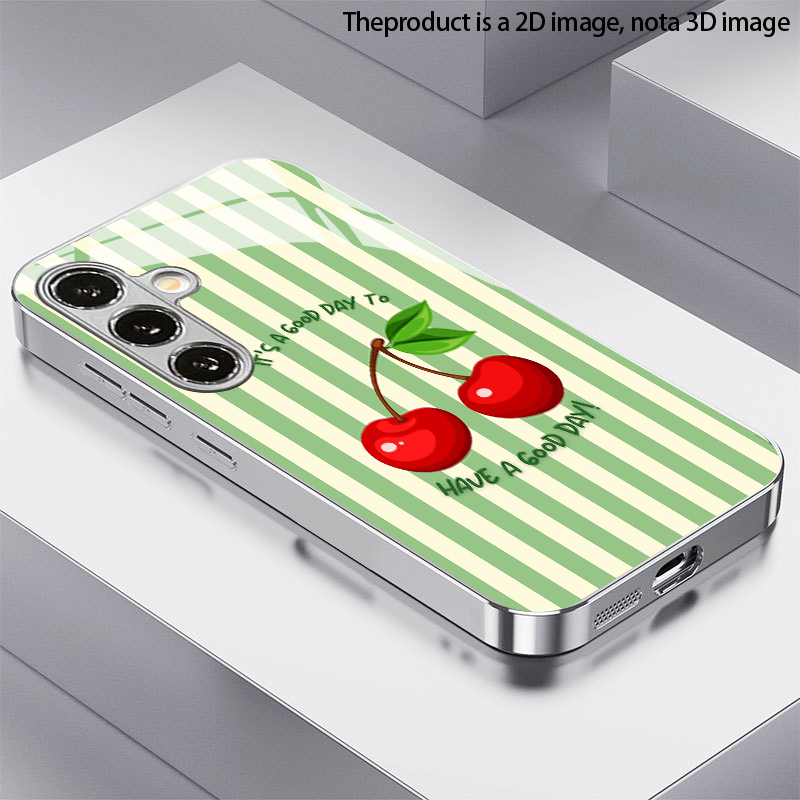 Kirschstreifenmuster 2D Handyh – Phone Cases Cherry Bewertung und Preis