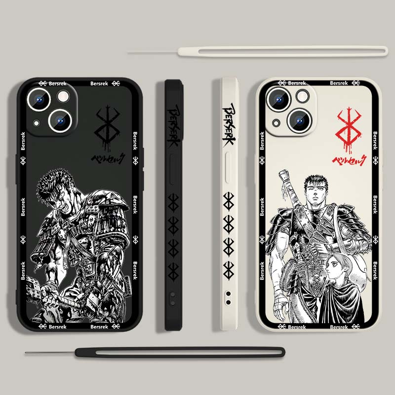 Japan Anime Berserk Guts Flüss – Phone Cases Iphone 16 Pro Max Bewertung und Preis