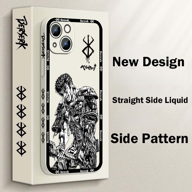 Japan Anime Berserk Guts Flüss – Phone Cases Iphone 16 Pro Max Bewertung und Preis