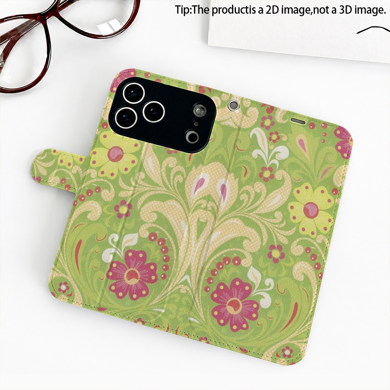 Wildblumen-Rankenmuster 2D Fli – Phone Cases Wildflower Bewertung und Preis