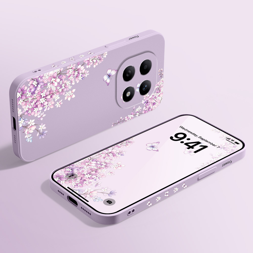 Violette Blumen-Handyhülle für – Phone Cases Xiaomi 15 Bewertung und Preis