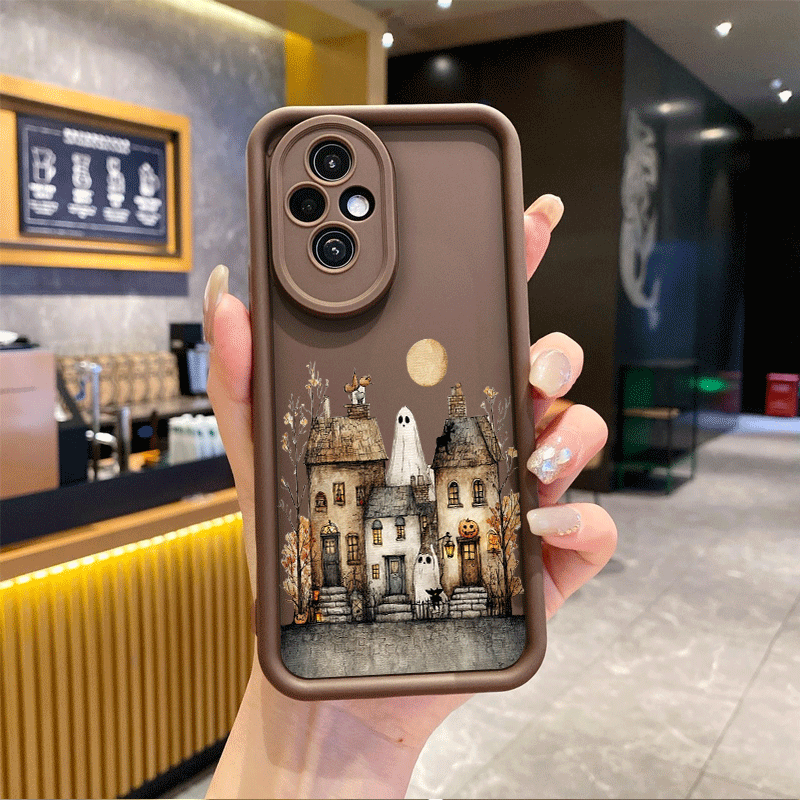 Retro-Landhaus-Herbstlandschaf – Phone Cases Honor Bewertung und Preis