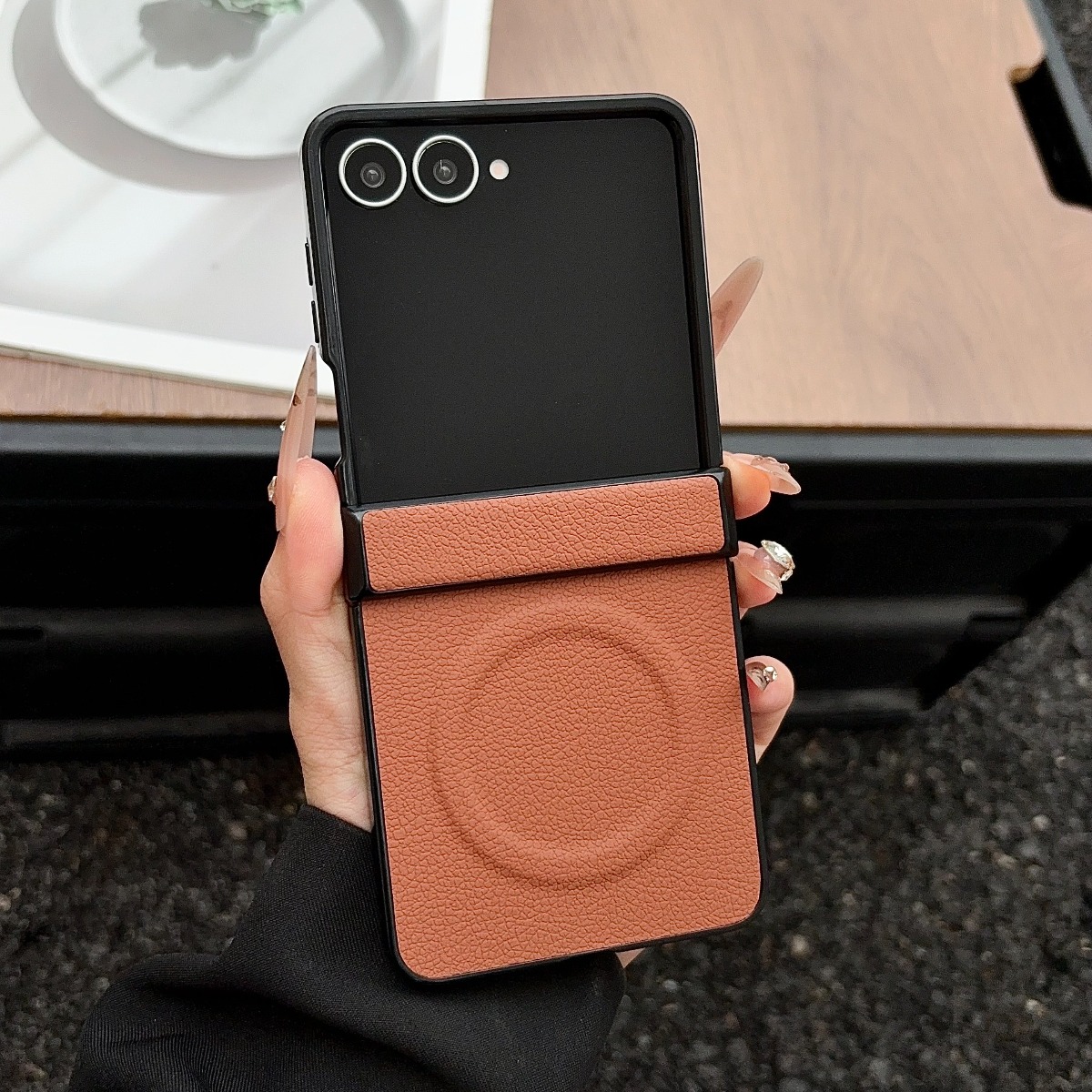 Luxuriöse Lederhülle mit Magne – Flip Leather Case Bewertung und Preis