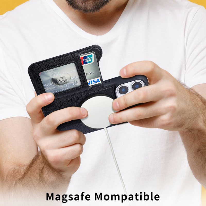 Für Magsafe Magnetische Flip L – Flip Leather Case Bewertung und Preis