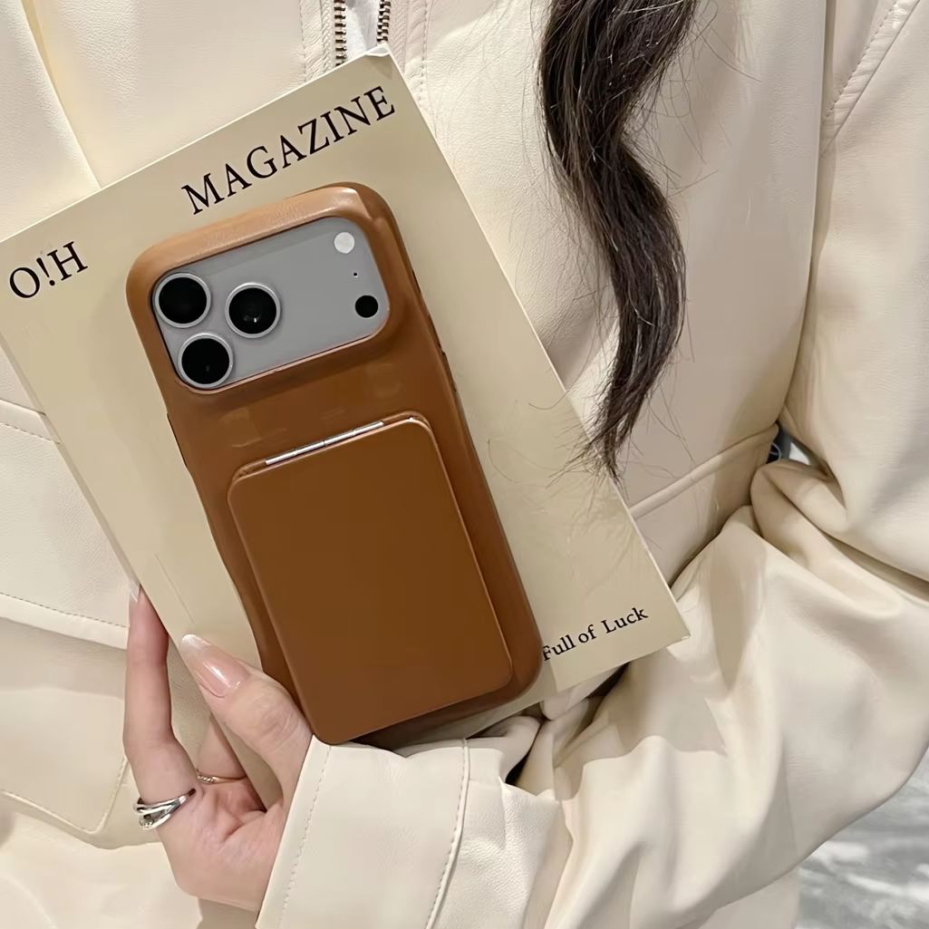 Modische Retro Maillard Dunkel – Flip Leather Case Bewertung und Preis