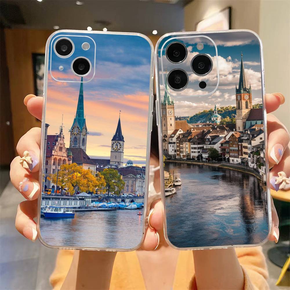 Zurich-Inspirierte Weiche Tran – Zurich Phone Cases Bewertung und Preis