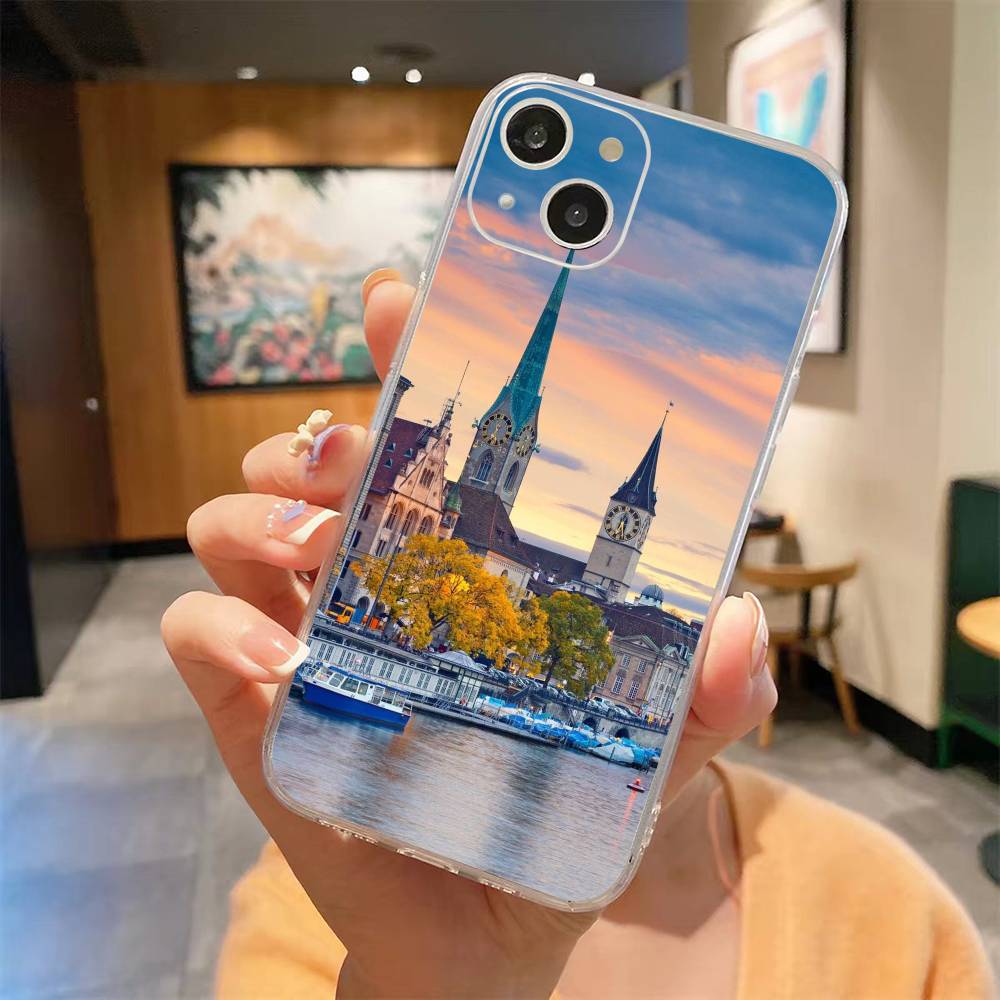 Zurich-Inspirierte Weiche Tran – Zurich Phone Cases Bewertung und Preis