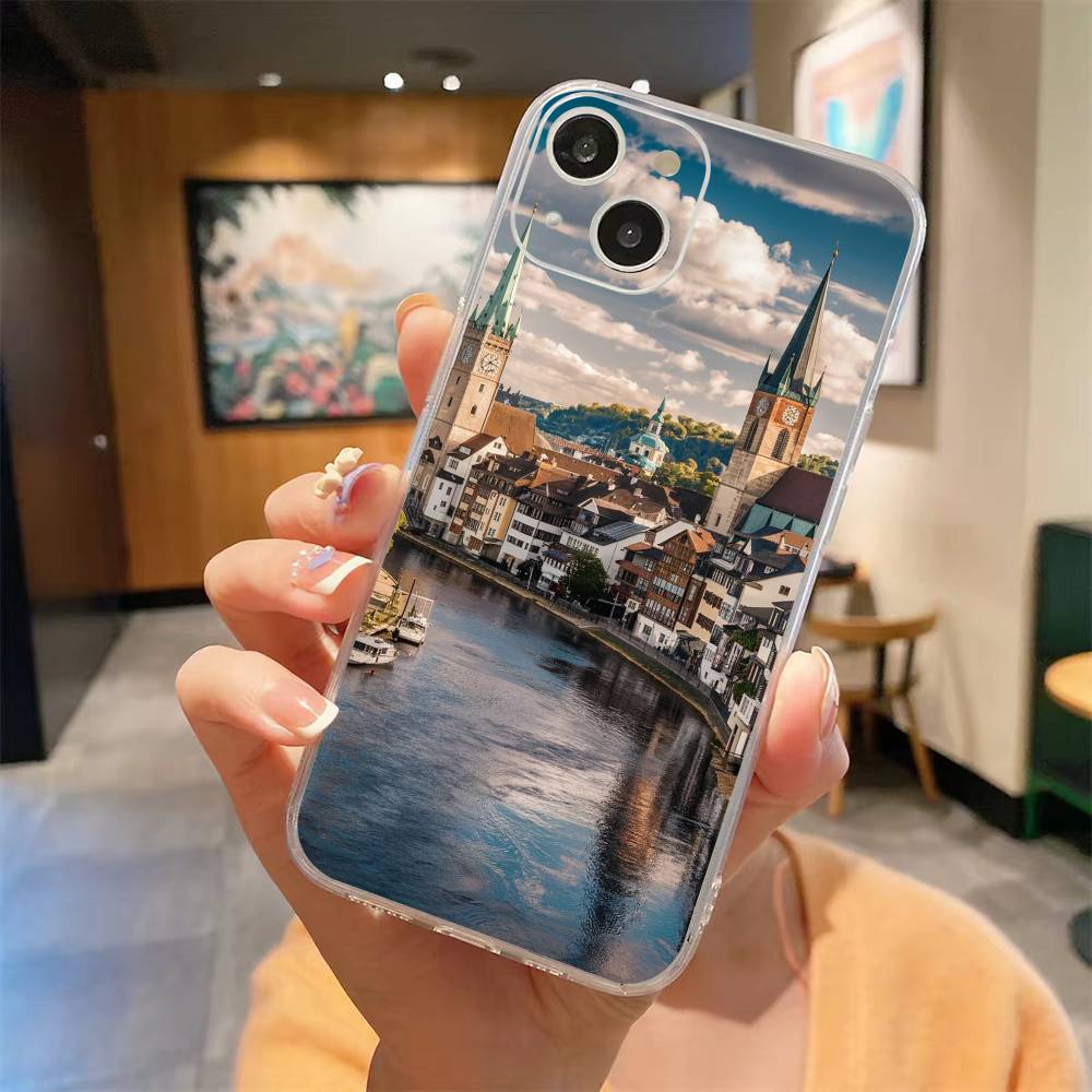 Zurich-Inspirierte Weiche Tran – Zurich Phone Cases Bewertung und Preis