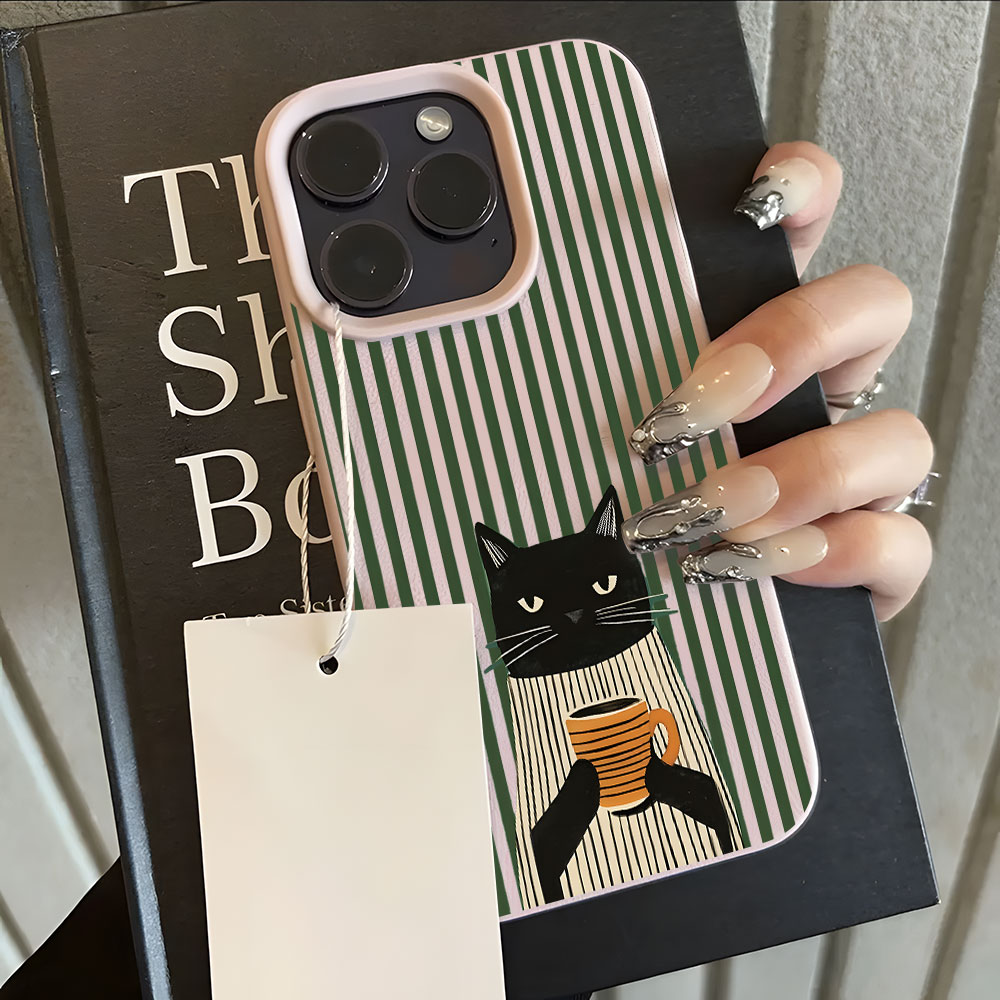 Lustiges Kaffee-Katzen-Muster  – Phone Cases Xr Iphone Bewertung und Preis