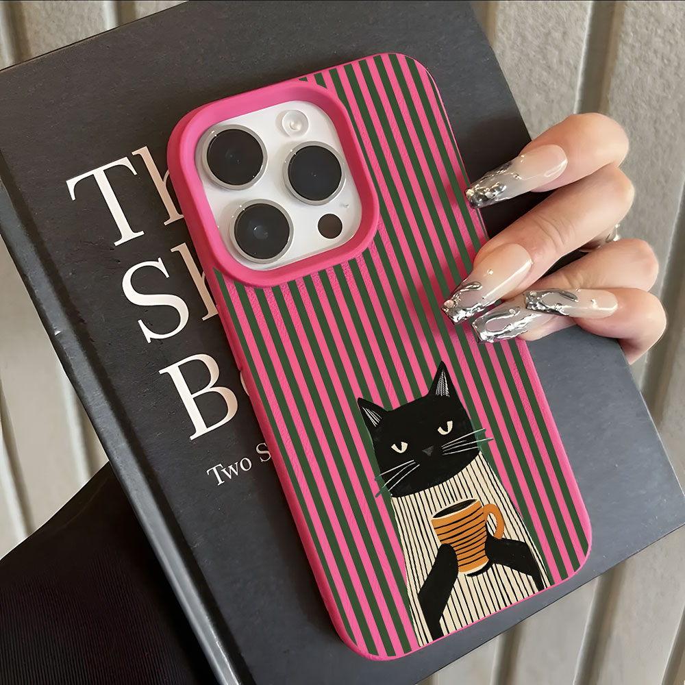 Lustiges Kaffee-Katzen-Muster  – Phone Cases Xr Iphone Bewertung und Preis