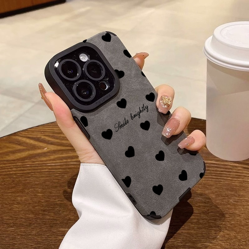 Neue Luxuriöse Schwarze Herzfö – Phone Cases Xr Iphone Bewertung und Preis
