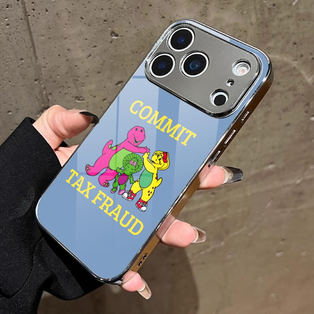 Barney C-Commit Tax Fraud Hand – Phone Cases Metal Bewertung und Preis