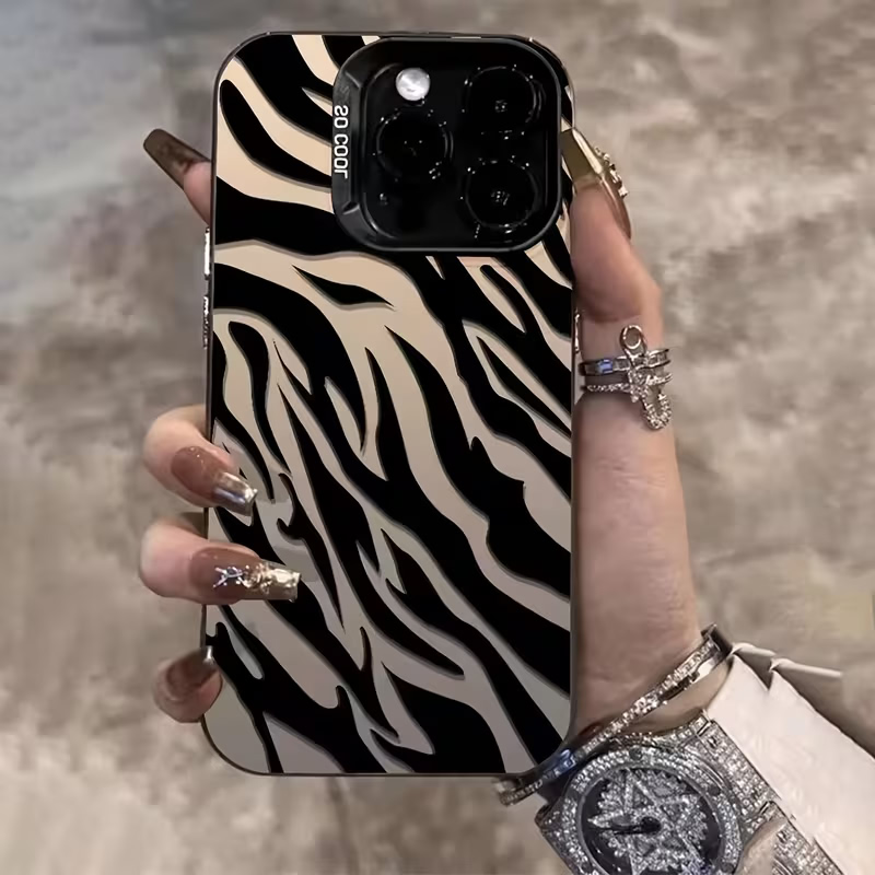 Zebra-Muster Schwarze Fortschr – Phone Cases Like Loopy Bewertung und Preis