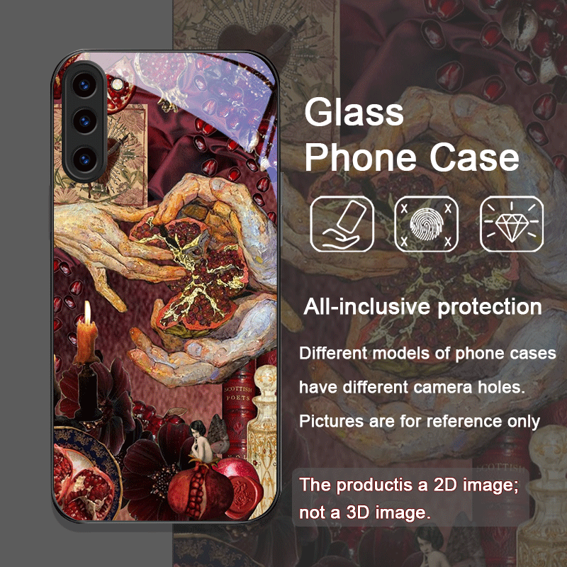 Luxuriöse Granatapfel-Blumenmu – Phone Cases Samsung Bewertung und Preis