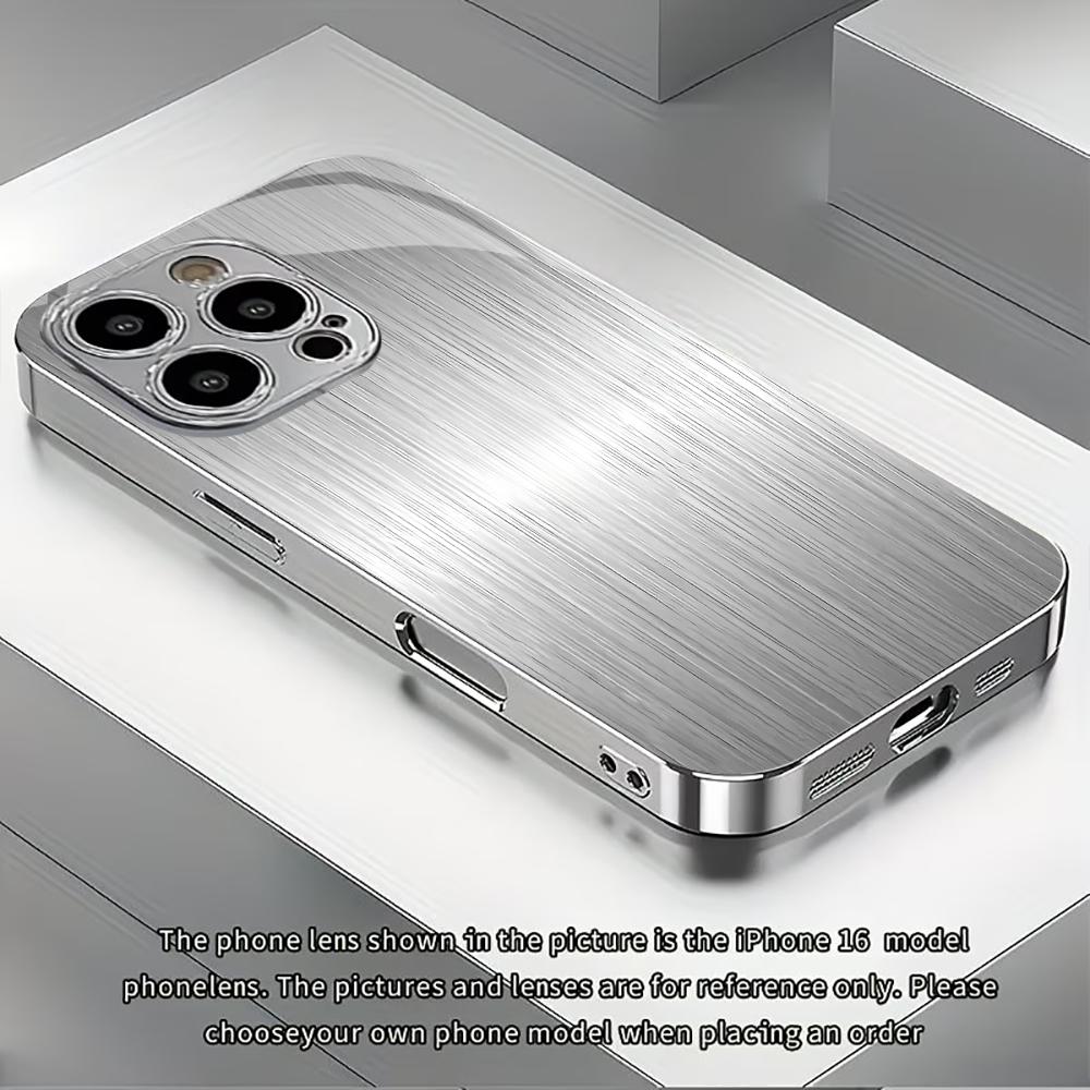 Silbernes Metallmuster, gehärt – Phone Cases Metal Bewertung und Preis