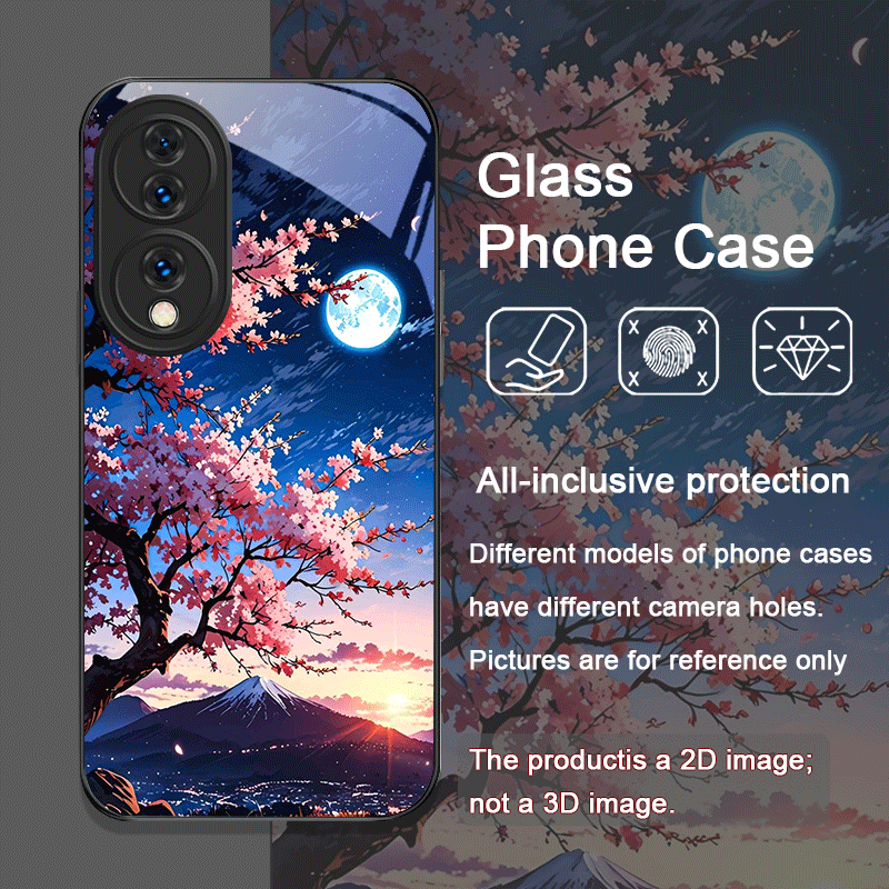 Retro-Szenerie Mond Kirschblüt – Phone Cases Cherry Bewertung und Preis