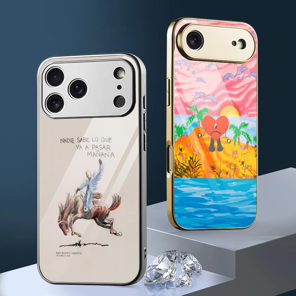 Rockmusik Bad B-Bunny Handyhül – Phone Cases Metal Bewertung und Preis