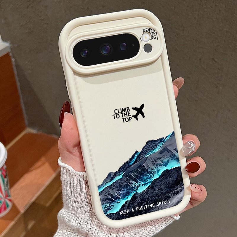 Flugzeug Schnee Berg Muster Ha – Phone Cases Pixel 10 Bewertung und Preis