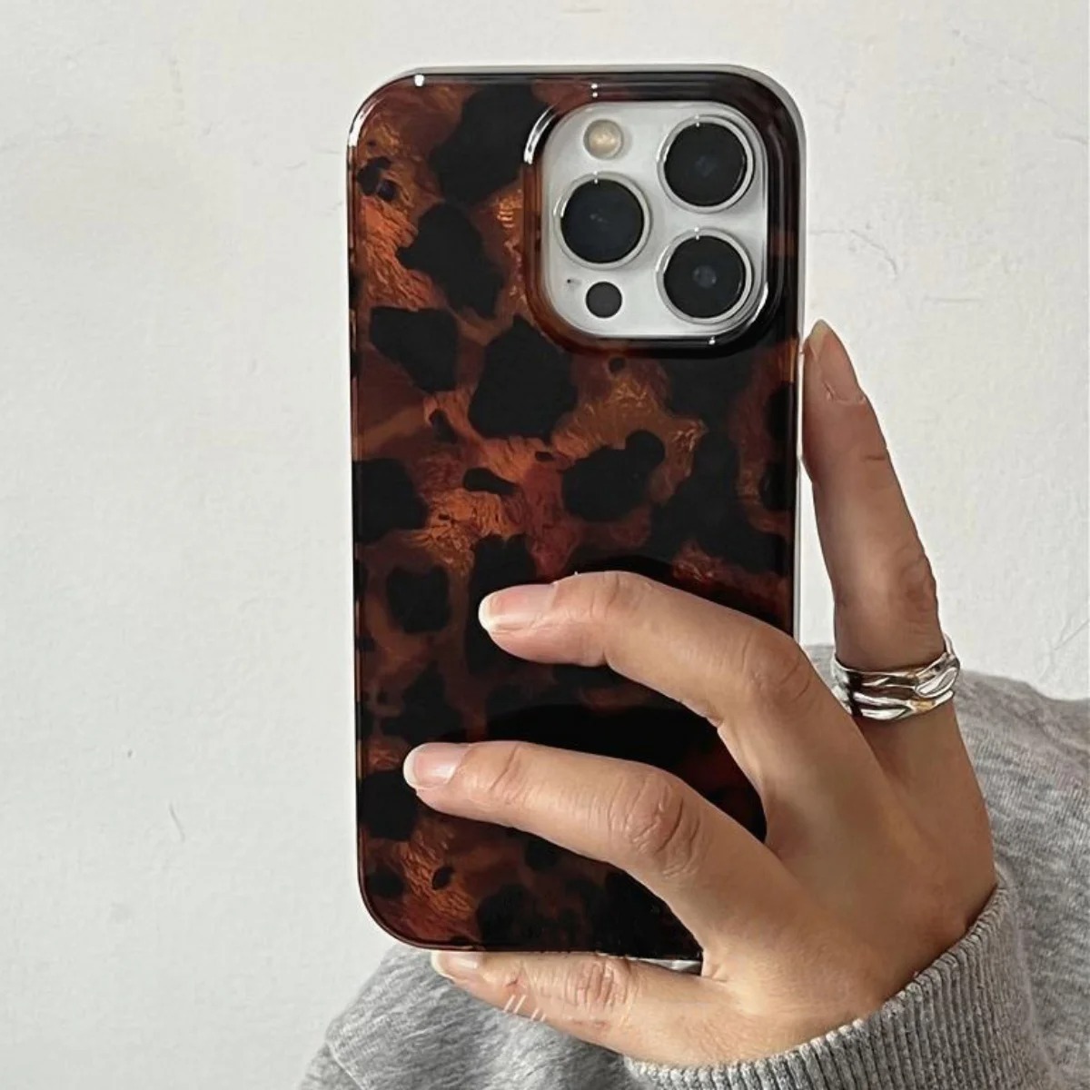 Retro-Amber-Textur Laser-Handy – Phone Cases Like Loopy Bewertung und Preis