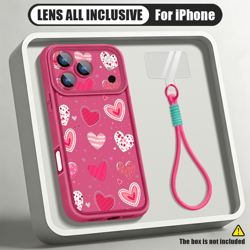 Herzmuster-Hülle mit Trageriem – Phone Cases With Straps Bewertung und Preis