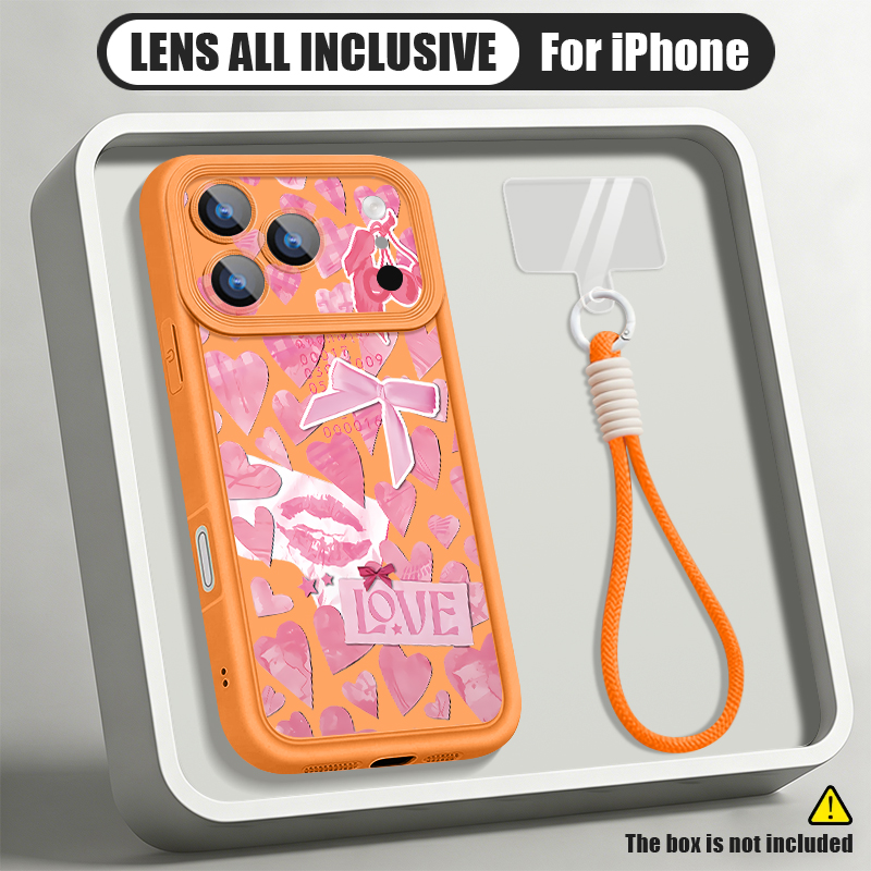 Herzmuster-Hülle mit Trageriem – Phone Cases With Straps Bewertung und Preis