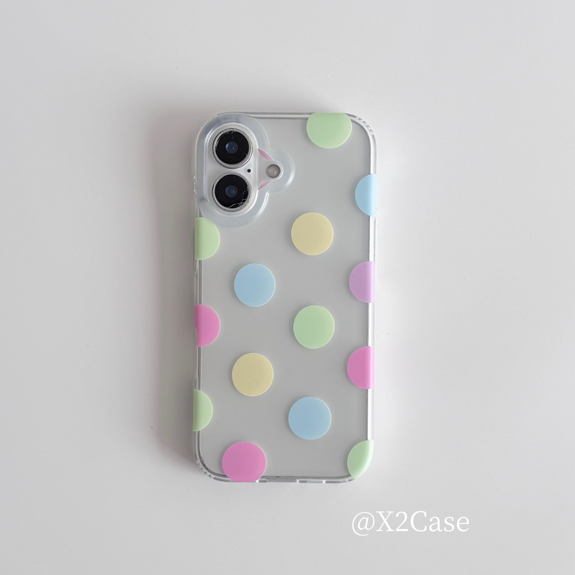 Korea Ins Bunte Polka Dots Mat – Phone Cases Xr Iphone Bewertung und Preis