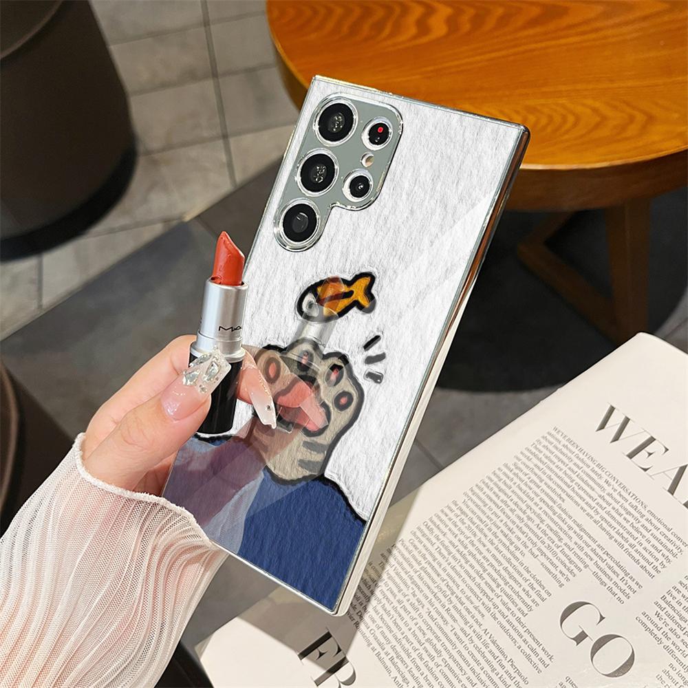 Niedliche Cartoon-Tier-Mädchen – Phone Cases Metal Bewertung und Preis