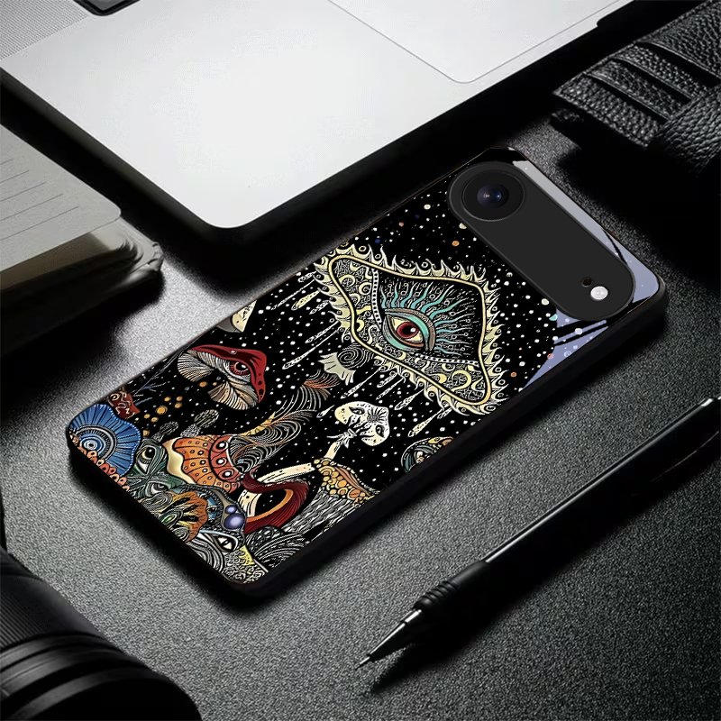 Mystisches Böses Auge Pilz Sch – Phone Cases Xr Iphone Bewertung und Preis