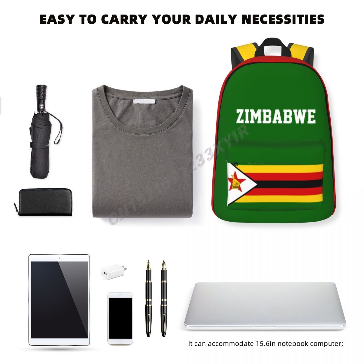 Unisex Rucksack Simbabwe Flagg – Phone Cases Zimbabwe Bewertung und Preis
