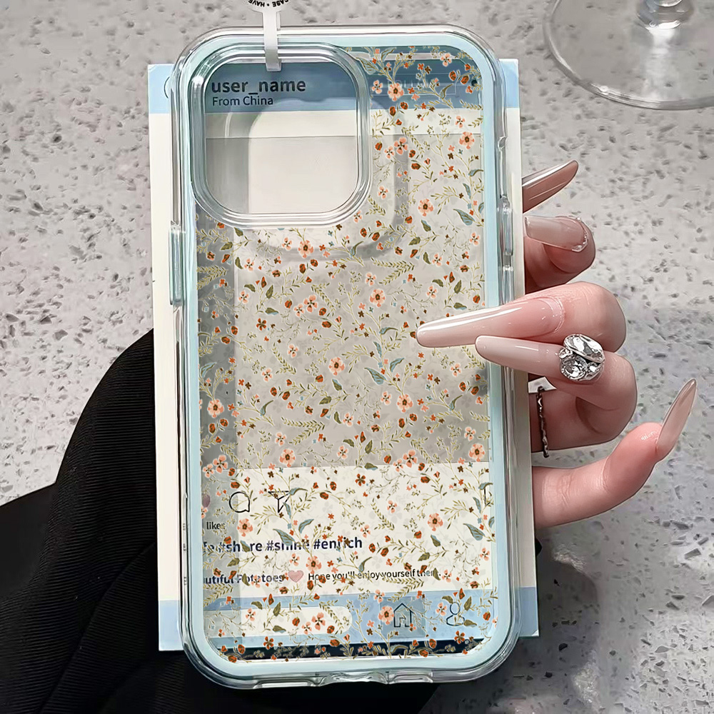 Wildblumen Transparente Handyh – Phone Cases Xr Iphone Bewertung und Preis