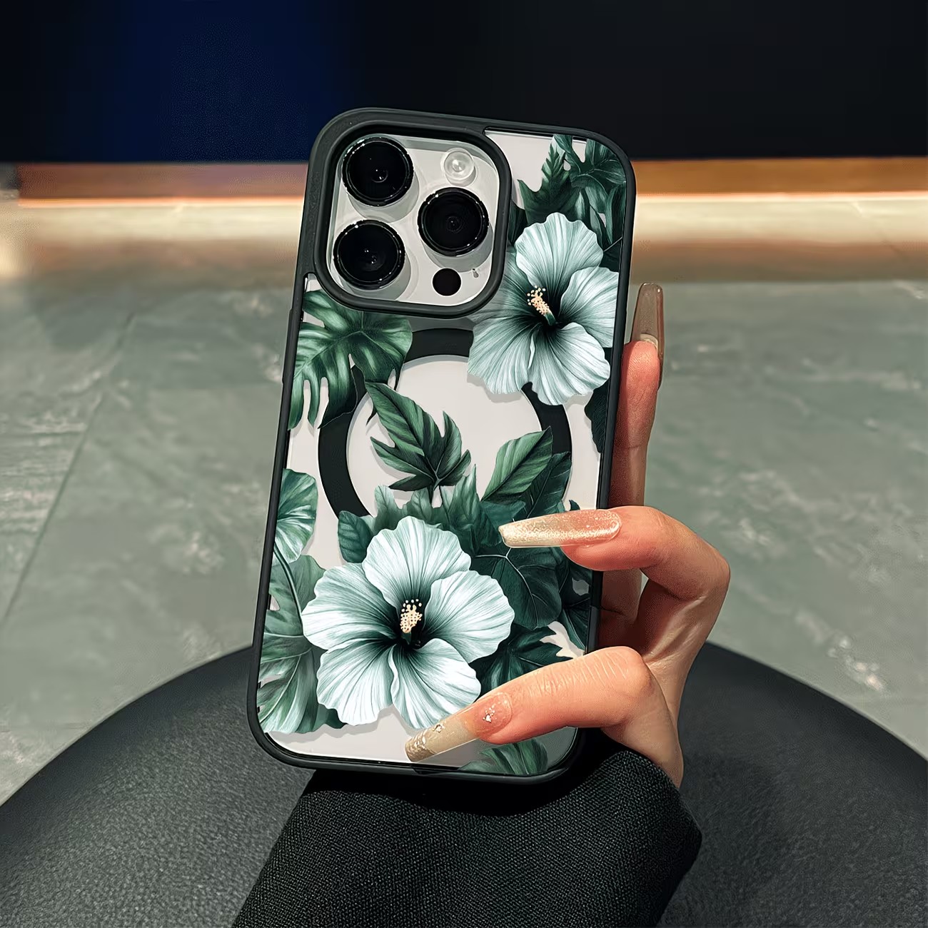 Grüne Blumenmuster Handyhülle  – Phone Cases Xr Iphone Bewertung und Preis