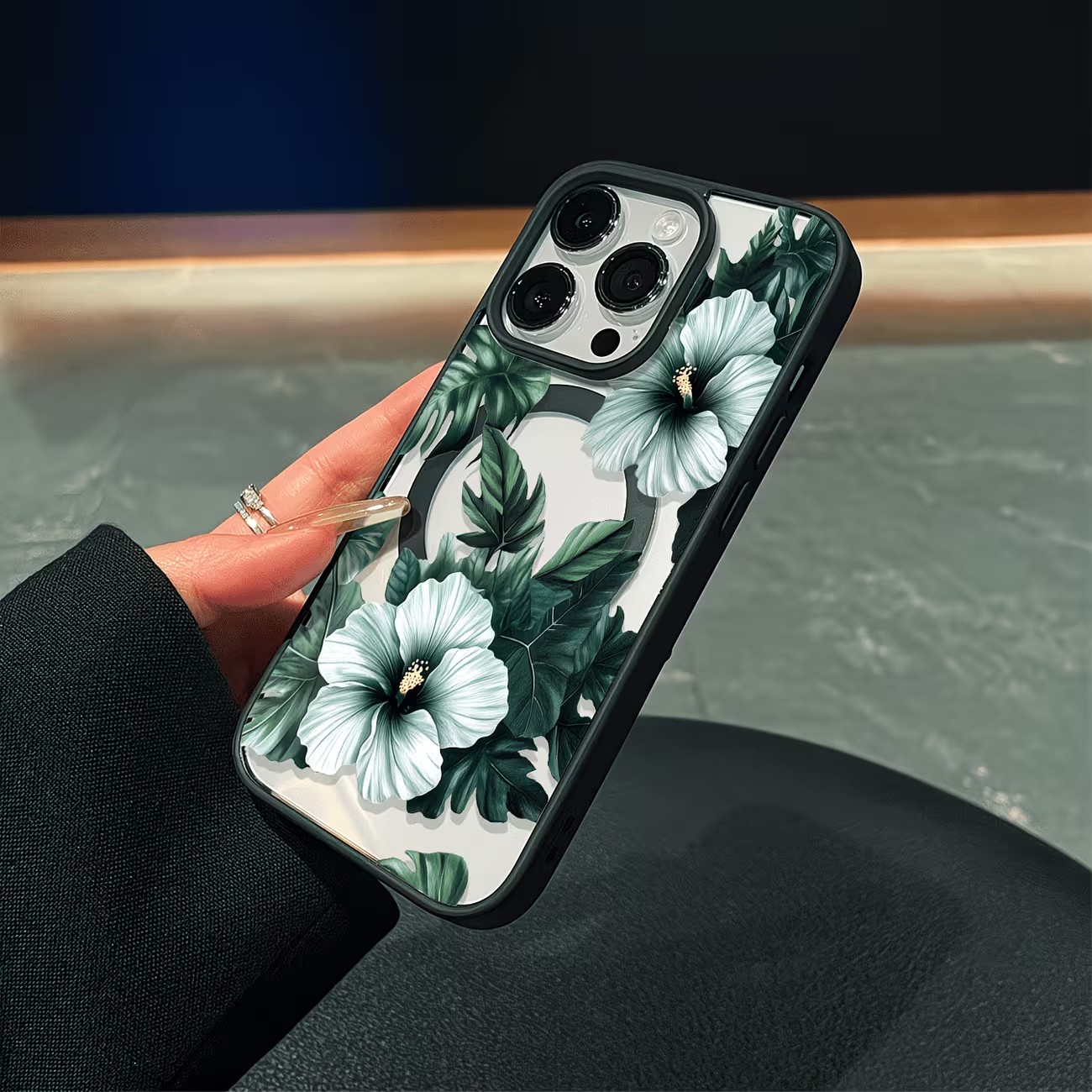 Grüne Blumenmuster Handyhülle  – Phone Cases Xr Iphone Bewertung und Preis