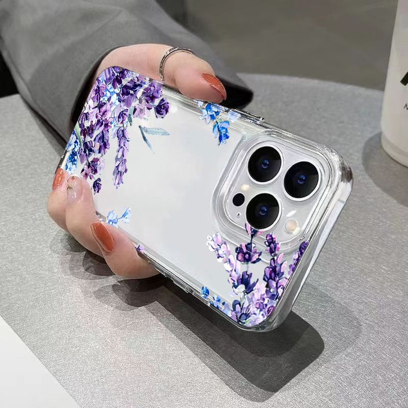 Lila Blumen Weiche TPU Handyhü – Phone Cases Like Loopy Bewertung und Preis